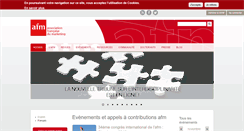 Desktop Screenshot of afm-marketing.com